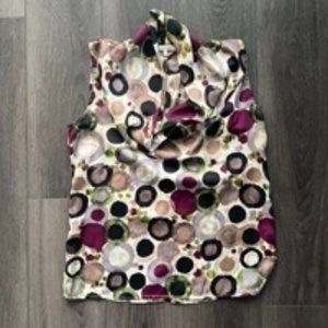 Quintessential Cowl Neck Blouse - Size Medium